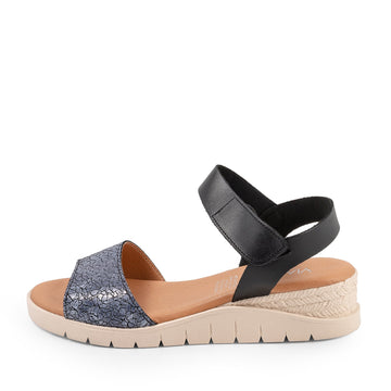 Sandalia Textura Denim