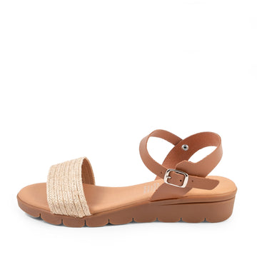 Sandalia Baja Natural Twis