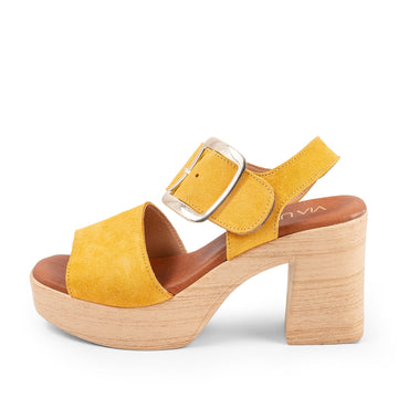 Sandalia Bloque con Hebilla Oversize
